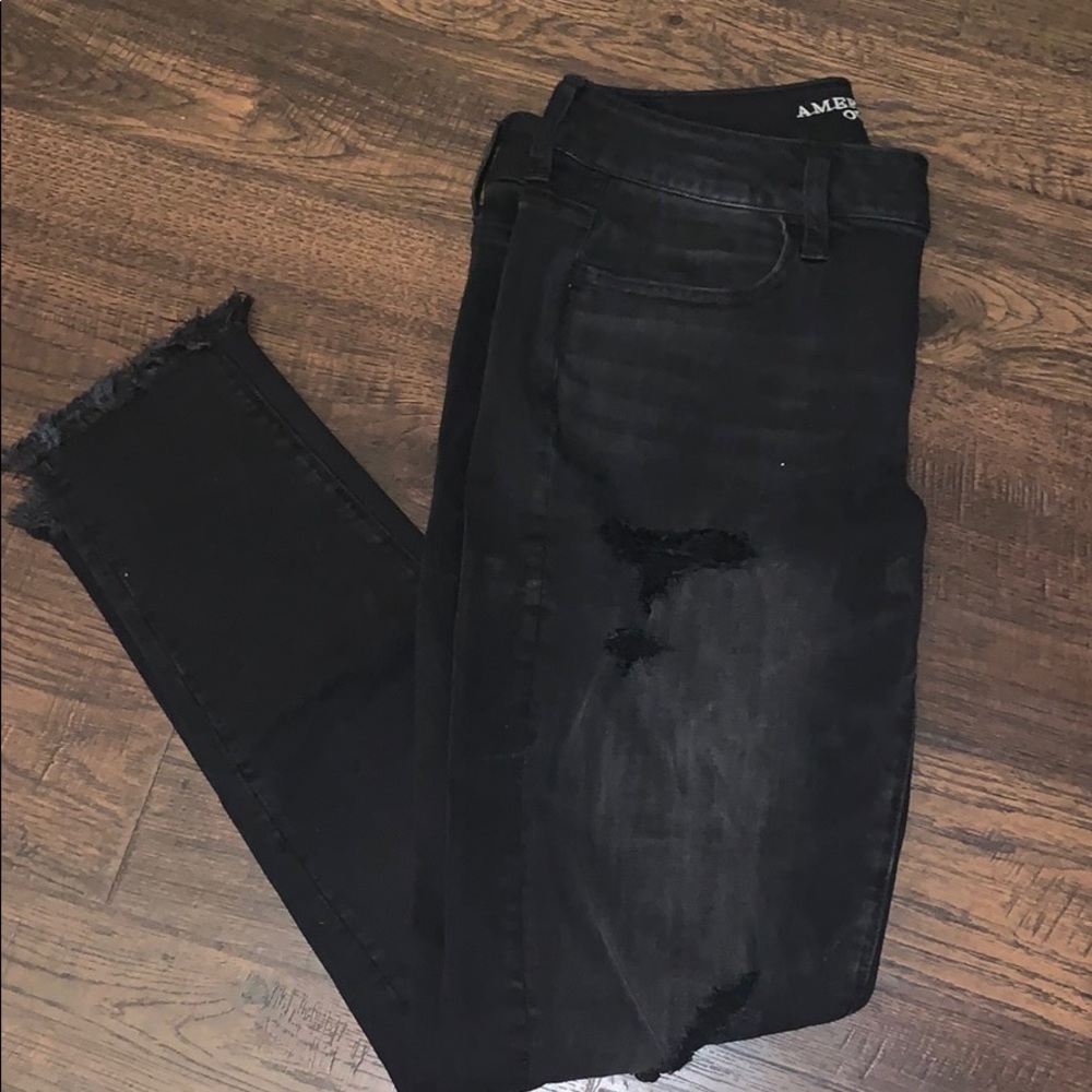 AE black jeans
